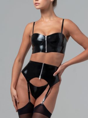 Комплект нижнего белья из латекса Bad Girl
